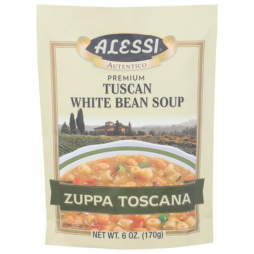Alessi Mix Soup Tuscan Bean - 6 Ounce