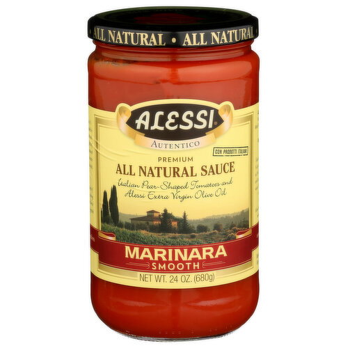 Alessi Sauce Marinara Smooth - 24 Ounce