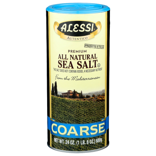 Alessi Coarse Sea Salt - 24 Ounce