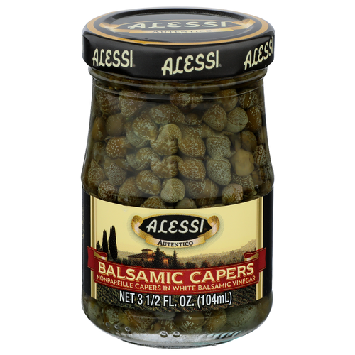 Alessi Balsamic Capers - 3.5 Fluid Ounce