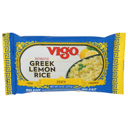Vigo Lemon Greek Rice - 8 Ounce