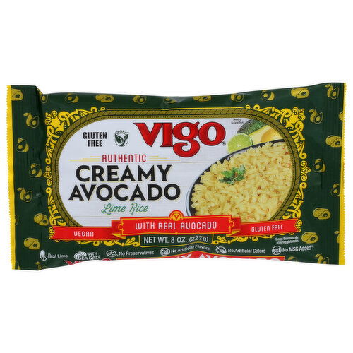Vigo Rice Crmy Avocado Lime - 8 Ounce