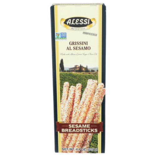 Alessi Breadsticks Sesame Seed - 4.4 Ounce