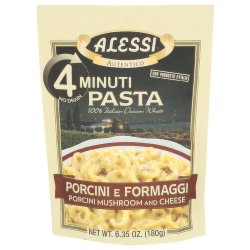 ALESSI Porcini Mushroom & Cheese Pasta - 6.35 Ounce