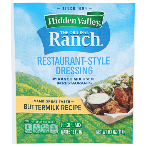 Hidden Valley Restaurant-Style Dressing - 0.4 Ounce