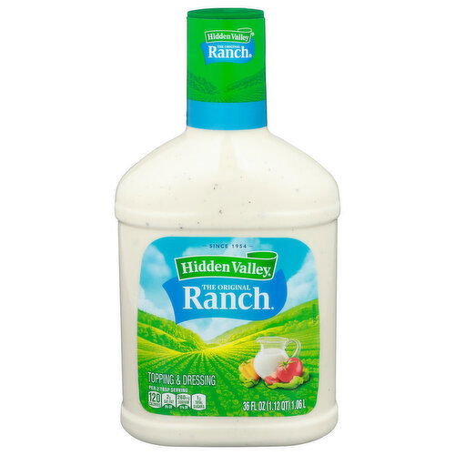 Hidden Valley The Original Topping & Dressing Ranch - 36 Fluid Ounce