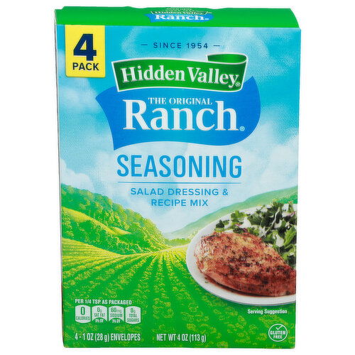 Hidden Valley Salad Dressing & Recipe Mix Seasoning - 4 Ounce