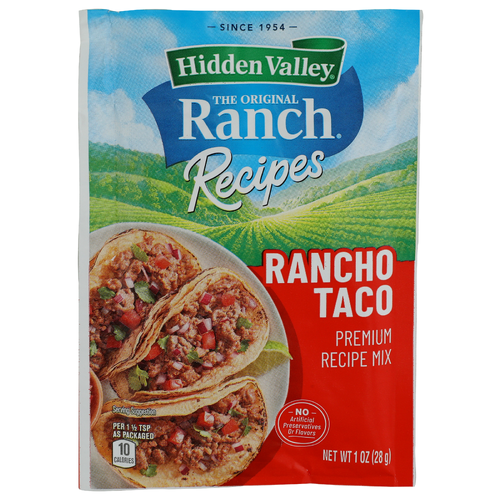 BROOKSHIRE'S Hvr Rancho Taco Seasoning Mix - 1 Ounce
