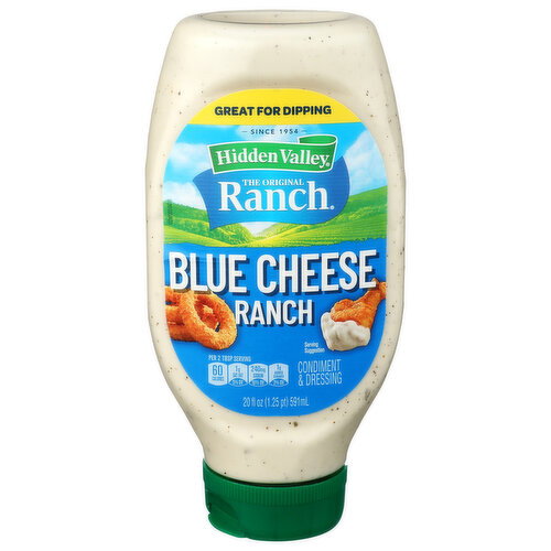 Hidden Valley Creamy Blue Cheese Ranch Dip - 20 Fluid Ounce
