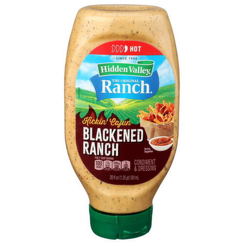 Hidden Valley Kickin' Cajun Blackened Ranch Dip - 20 Fluid Ounce Image 1 of 4