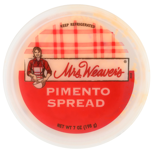MRS WEAVERS Pimento Spread - 7 Ounce