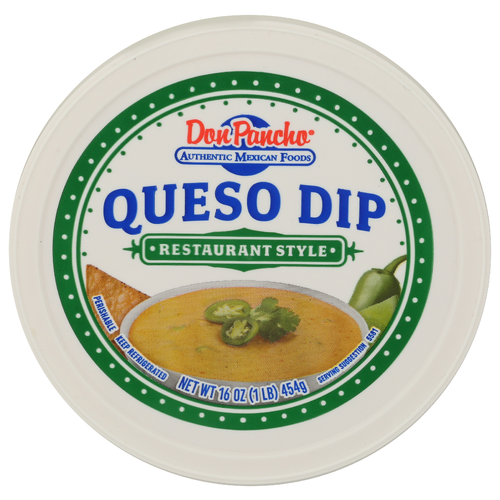 Don Pancho Restaurant Style Queso Dip - 16 Ounce Image 1 of 4