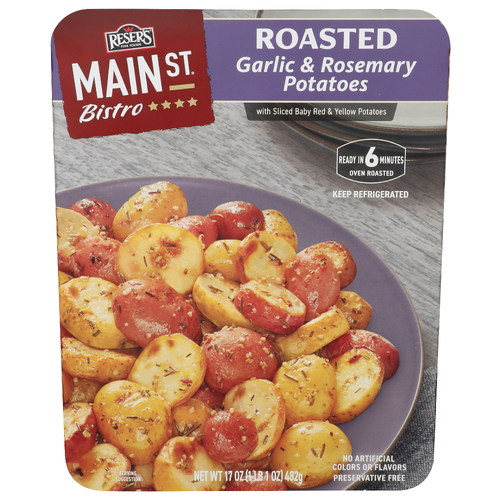 RESER's Fine Foods Main St Bistro Sliced Baby Red & Yellow Potatoes Roasted Garlic & Rosemary - 17 Ounce Image 1 of 4