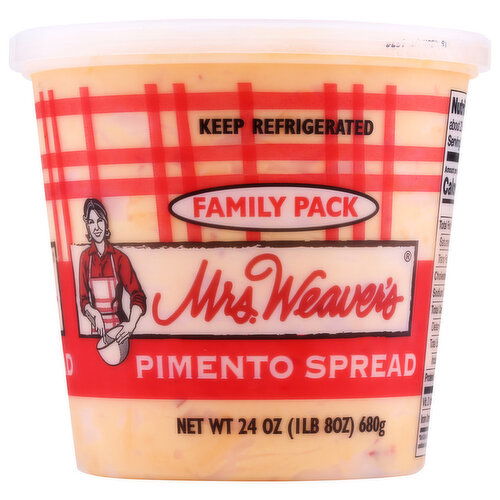 MRS. WEAVER'S Weavers Pimento Spread - 24 Ounce