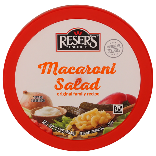 RESER's Fine Foods Macaroni Salad - 16 Ounce Image 1 of 4