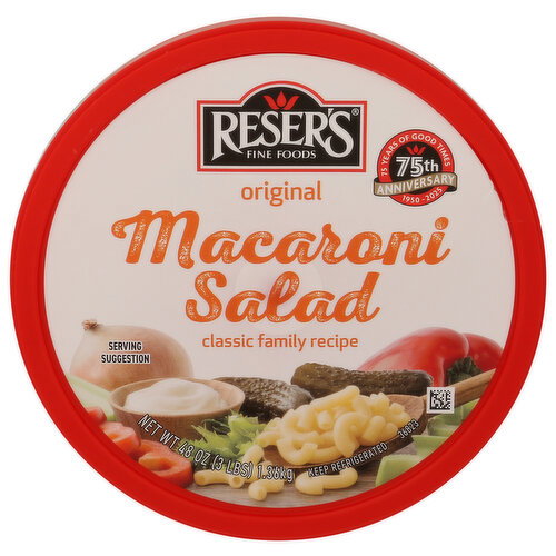 RESER's Fine Foods Macaroni Salad - 48 Ounce