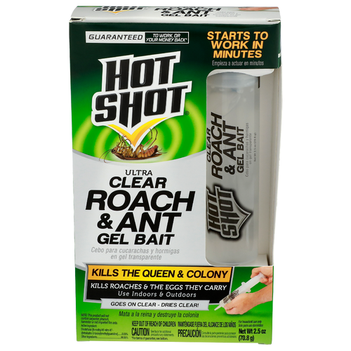 Hot Shot Ultra Clear Roach & Ant Gel Bait - 2.5 Ounce