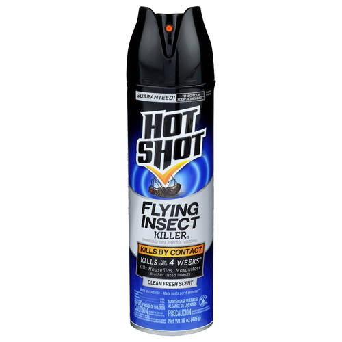 Hot Shot Clean Fresh Scent Flying Insect Killer - 15 Ounce