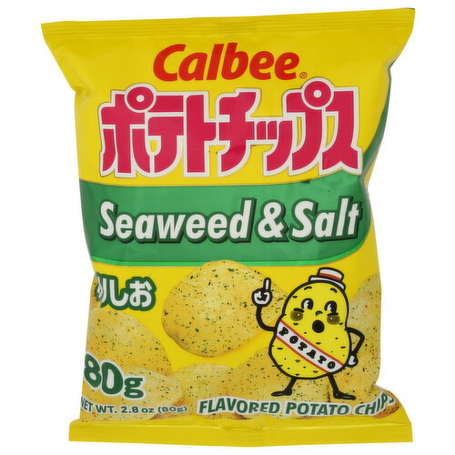 Calbee Seaweed & Salt Potato Chips - 2.8 Ounce Image 1 of 4