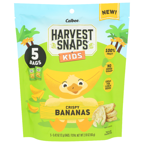 Harvest Snaps Bananas Crispy Fruit Banana - 0.42 Ounce - 5 Count