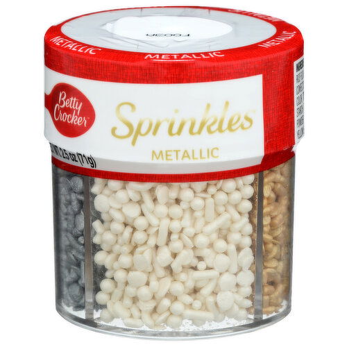 BETTY CROCKER Baking Metallic 4 Cell - 2.5 Ounce