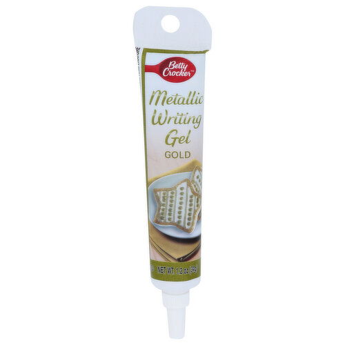 BETTY CROCKER Baking Metallic Gel Gold - 1.2 Ounce
