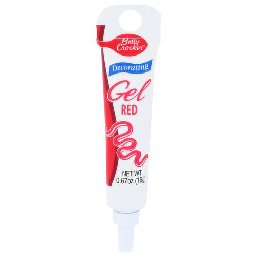 Betty Crocker Gel Decor Red - 0.67 Ounce