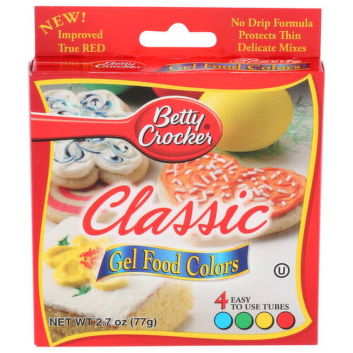 Betty Crocker Classic Gel Food Colors - 2.7 Ounce Image 1 of 2