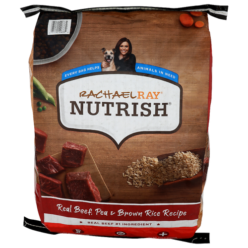 Rachael Ray Real Beef, Pea & Brown Rice Rachaelray Nutrish - 28 Pound