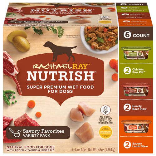 Rachael Ray Nutrish Variety Pack Wet Dog Food 6 - 8 Ounce