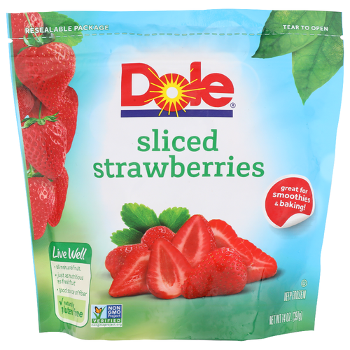 Dole Sliced Strawberries - 14 Ounce