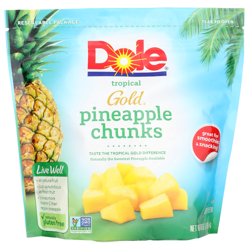 Dole Gold Pineapple Chunks - 16 Ounce