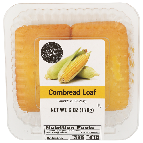 Old Home Kitchens Plain Cornbread Mini Loafs - 6 Ounce Image 1 of 4