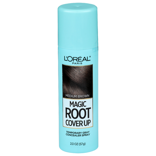 L'oreal Paris Medium Brown Temporary Gray Concealer Spray - 20 Ounce