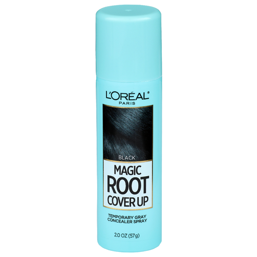 L'oreal Paris Black Temporary Gray Concealer Spray - 2 Ounce