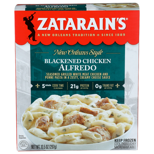 Zatarain's New Orleans Style Blackened Chicken Alfredo - 10.5 Ounce