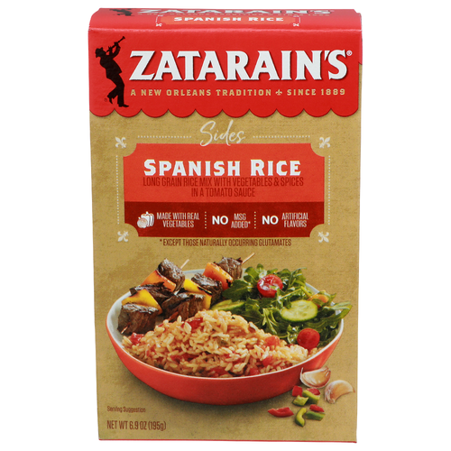 Zatarain's Sides Long Grain Rice Spanish - 6.9 Ounce