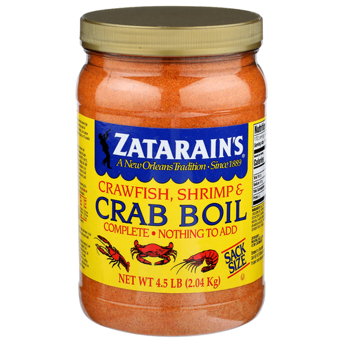 Zatarain's Sack Size Crawfish, Shrimp & Crab Boil - 4.5 Pound