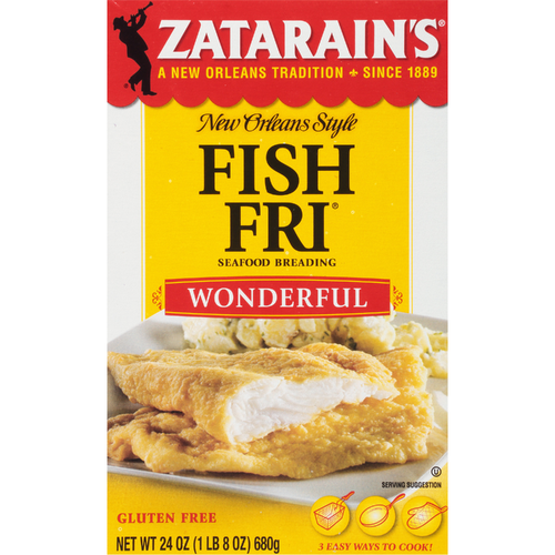 Zatarain's Wonderful Fish Fri - 1.5 Pound
