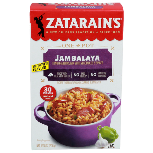 Zatarain's Improved Flavor! Jambalaya - 8 Ounce