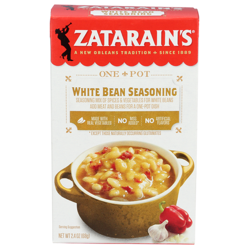 Zatarain's White Bean Seasoning - 2.4 Ounce