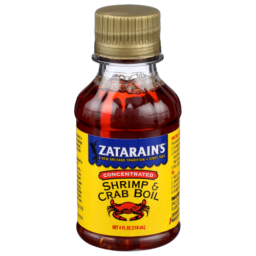 Zatarain's Concentrated Shrimp & Crab Boil - 4 Fluid Ounce