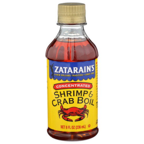 Zatarain's Concentrated Shrimp & Crab Boil - 8 Fluid Ounce