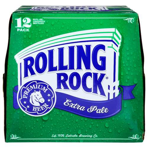 Rolling Rock Extra Pale Premium Beer - 12 Fluid Ounce - 12 Count