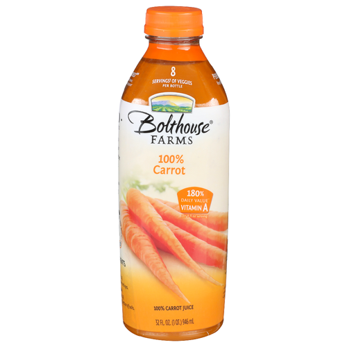 Bolthouse Farms Farm 100% Carrot Juice - 32 Fluid Ounce