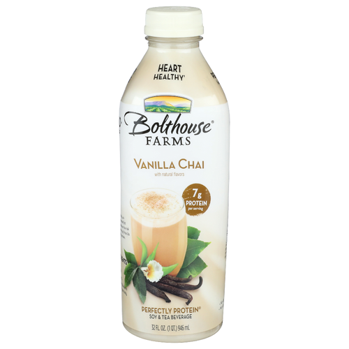 Bolthouse Farms Vanilla Chai Soy & Tea Beverage - 32 Fluid Ounce