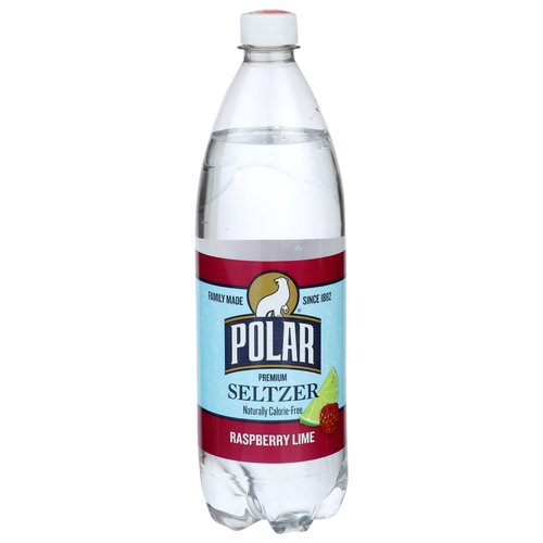 Polar Premium Seltzer Raspberry Lime - 1 Liter