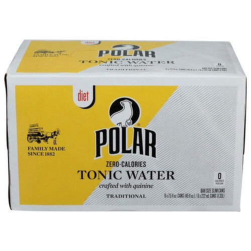 Polar Diet Tonic 6PK Cans - 7.5 Fluid Ounce - 6 Count Image 1 of 4