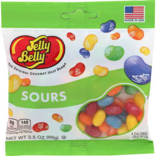 Jelly Belly Bean Asst Bag Sour - 3.5 Ounce