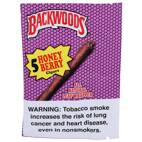 Backwoods Honey Berry Cigars - 5 Count
